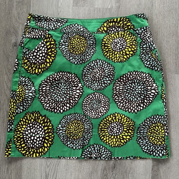 Boden Dresses & Skirts - Boden Green Floral Pencil Skirt Size 10
